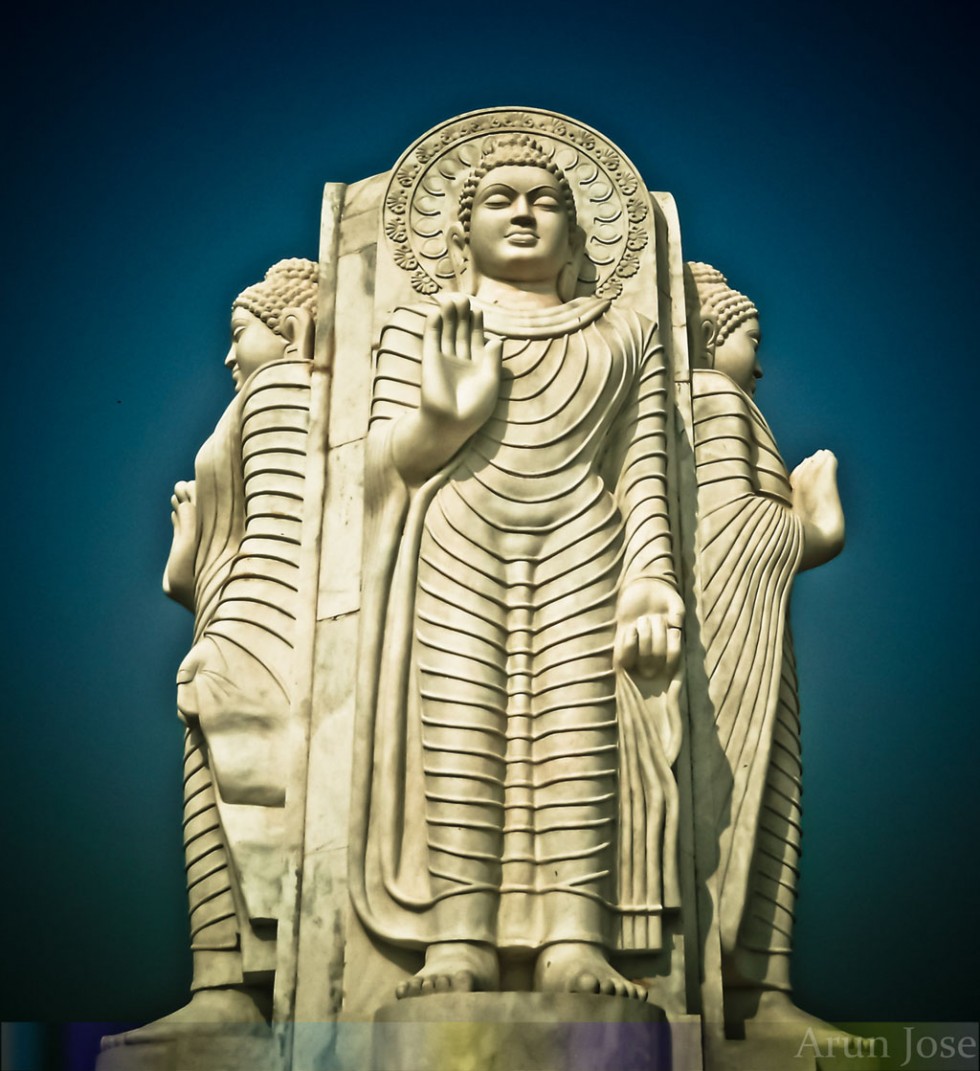 standing gautama buddha0